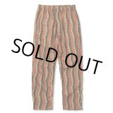 画像: 【40%OFF】CALEE/R/P ZIGZAG STRIPE EASY TROUSERS（BROWN）［ジグザグストライプイージートラウザース-24春夏］