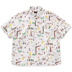 画像: 【30%OFF】RATS/LITTLE RED RIDING HOOD B.D S/S SHIRT（WHITE）［プルオーバーシャツ-24春夏］