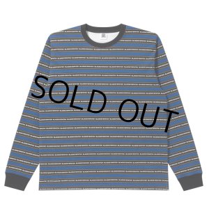 画像: BlackEyePatch/TACTIC SANS STRIPED L/S TEE（BLUE）