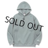 画像: CALEE/MULTI WAY DOUBLE KNIT PULLOVER HD（BLUE GRAY） 【40%OFF】［プルオーバーパーカー-23秋冬］