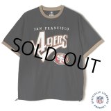 画像: CALEE/× NFL 49ERS S/S NYLON GAME SH（BLACK）［ナイロンゲームシャツ-24春夏］