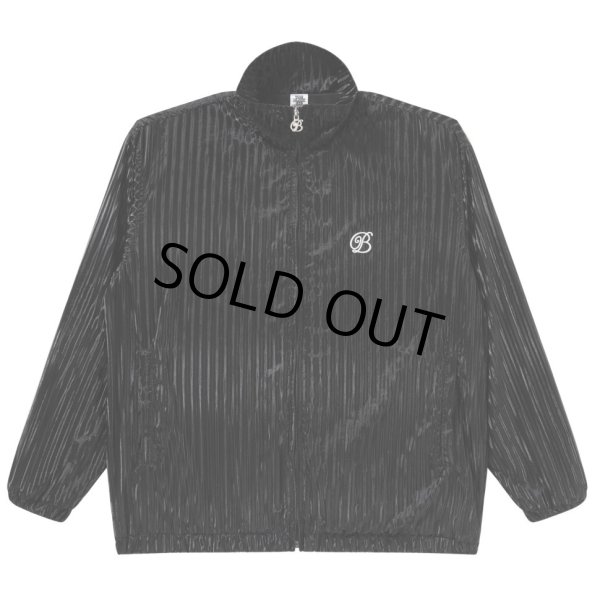画像1: BlackEyePatch/B EMBLEM SHEEN TRACK JACKET（BLACK） (1)