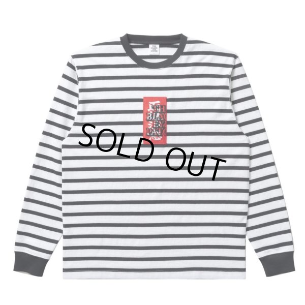 画像1: BlackEyePatch/HWC LABEL STRIPED L/S TEE （BORDER） (1)