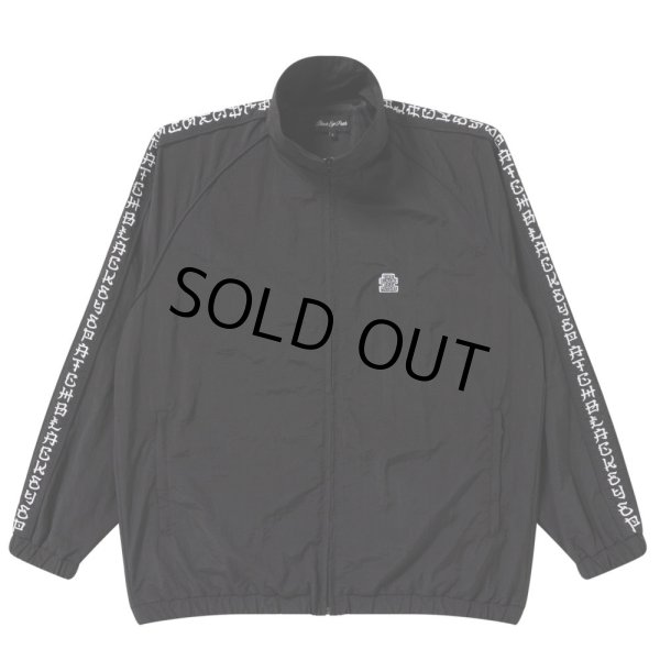 BlackEyePatch/KANJI TAPED NYLON TRACK JACKET（BLACK） - JONAS