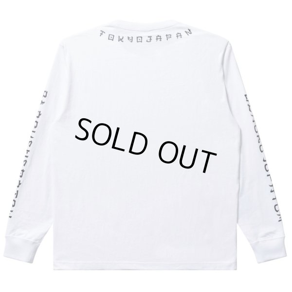 画像2: BlackEyePatch/KANJI L/S TEE （WHITE） (2)