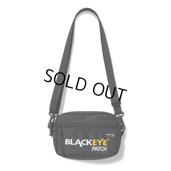 画像1: BlackEyePatch/DURABILITY LOGO CORDURA SHOULDER BAG （BLACK） (1)