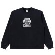 画像1: BlackEyePatch/OG LABEL CREW SWEAT（BLACK） (1)