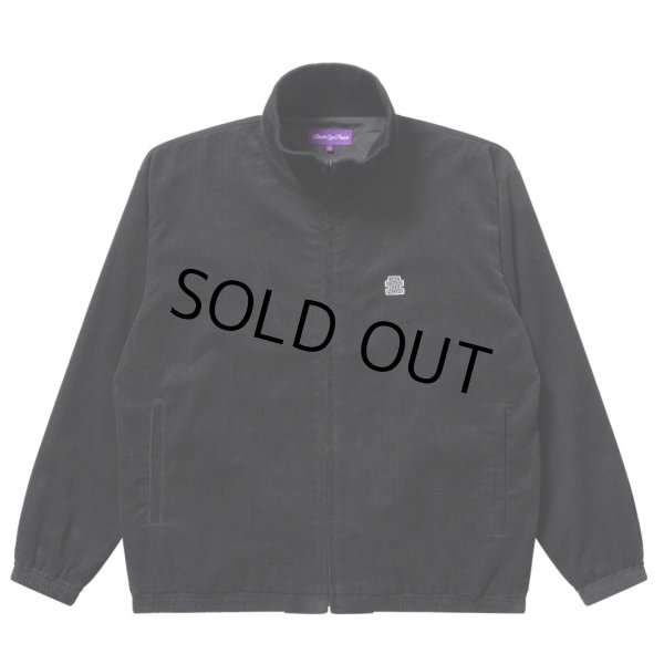 画像1: BlackEyePatch/SMALL OG LABEL CORDUROY TRACK JACKET（BLACK） (1)