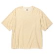 画像1: CALEE/PILE JACQUARD DROP SHOULDER CS（IVORY）［パイルジャガードカットソー-23春夏］ (1)