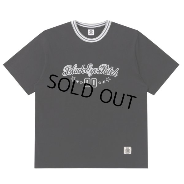 画像1: BlackEyePatch/SPORTY SCRIPT LOGO TEE（BLACK） (1)
