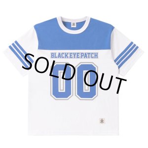 画像: BlackEyePatch/DOUBLE O FOOTBALL TEE（WHITE）