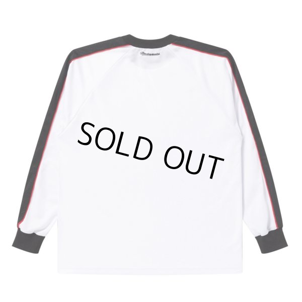 画像2: BlackEyePatch/PIMP SPORT JERSEY L/S TEE（WHITE） (2)