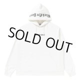画像: BlackEyePatch/OE LOGO EMBROIDERED HOODIE（WHITE）