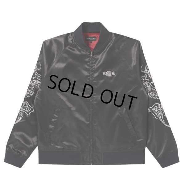 画像1: BlackEyePatch/EMBROIDERED TOKYO SOUVENIR JACKET（BLACK） (1)