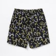 画像2: RATS/LEAF COTTON SHORTS（BLACK）［リーフコットンショーツ-24春夏］ (2)