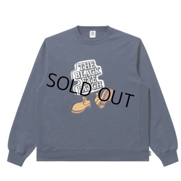 画像1: BlackEyePatch/OG BOY CREW SWEAT（NAVY） (1)
