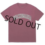 画像: WACKO MARIA/T-SHIRT（BURGUNDY）［プリントT-24春夏］