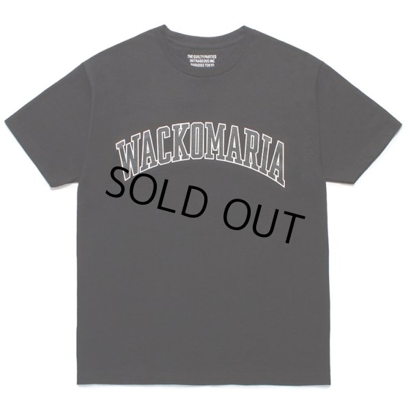 画像1: WACKO MARIA/T-SHIRT（BLACK）［プリントT-24春夏］ (1)