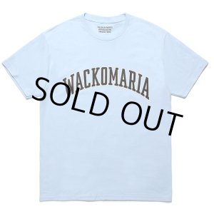 画像: WACKO MARIA/T-SHIRT（LIGHT BLUE）［プリントT-24春夏］