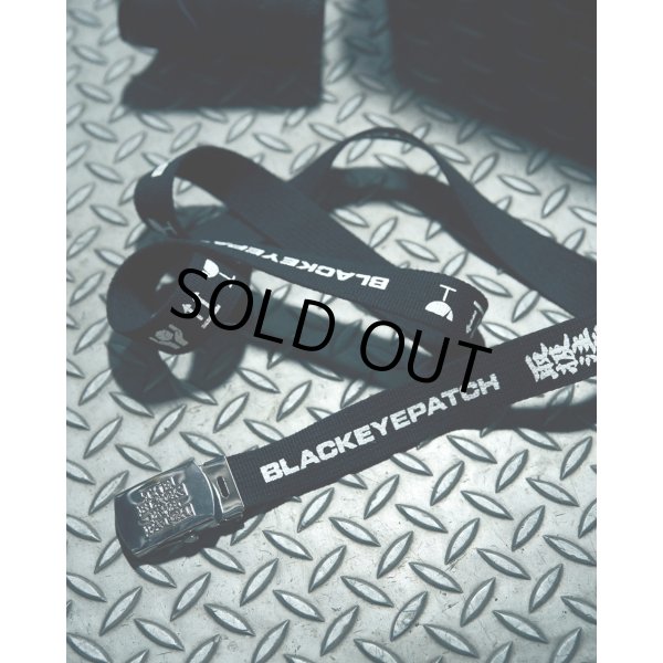 画像3: BlackEyePatch/OG BUCKLED CARETAPE GI BELT（BLACK） (3)