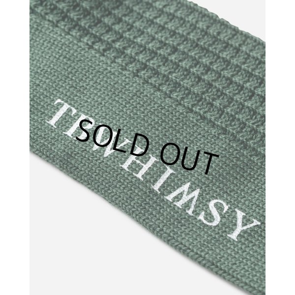 画像3: TIGHTBOOTH/COLLEGE WAFFLE SOCKS（Green） 【20%OFF】［ワッフルソックス-24春夏］ (3)