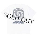 画像: BlackEyePatch/REFLECTIVE DRAGON SWIRL LOGO TEE（WHITE）