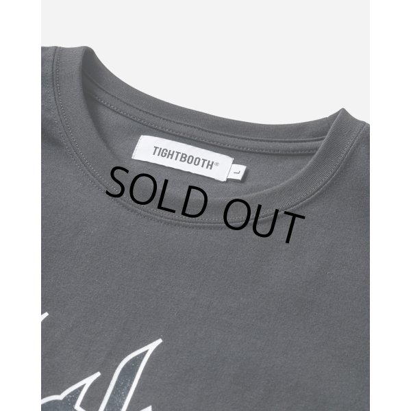 画像2: TIGHTBOOTH/HAZE T-SHIRT（Black） 【20%OFF】［プリントT-24春夏］ (2)