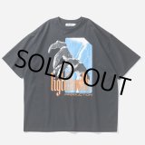 画像: TIGHTBOOTH/HAND T-SHIRT（Black） 【20%OFF】［プリントT-24春夏］