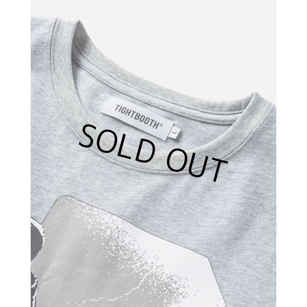 画像2: TIGHTBOOTH/HAND T-SHIRT（Heather Gray） 【20%OFF】［プリントT-24春夏］ (2)
