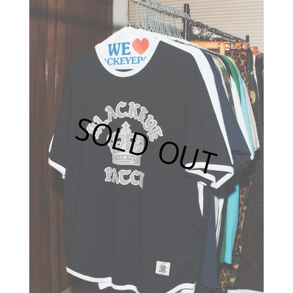 画像3: BlackEyePatch/CROWN LOGO RIBBED TEE（BLACK） (3)