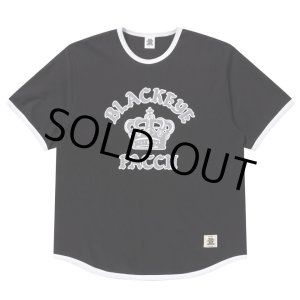 画像: BlackEyePatch/CROWN LOGO RIBBED TEE（BLACK）