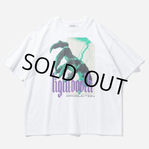 画像: 【30%OFF】TIGHTBOOTH/HAND T-SHIRT（White）［プリントT-24春夏］