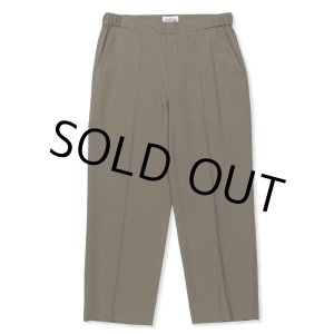 画像: 【40%OFF】CALEE/R/SUCKER WIDE SLACKS（OLIVE）［シアサッカーワイドスラックス-24春夏］