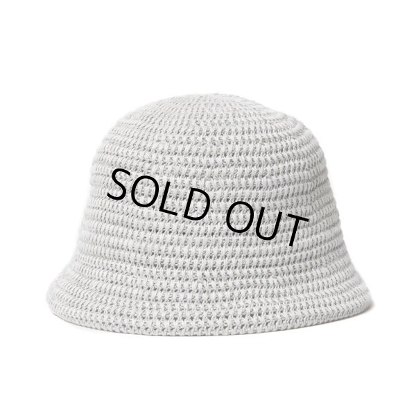 画像1: COOTIE PRODUCTIONS/Knit Crusher Hat（Ash Gray）［クラッシャーハット-24春夏］ (1)