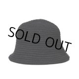 画像: COOTIE PRODUCTIONS/Knit Crusher Hat（Black）［クラッシャーハット-24春夏］