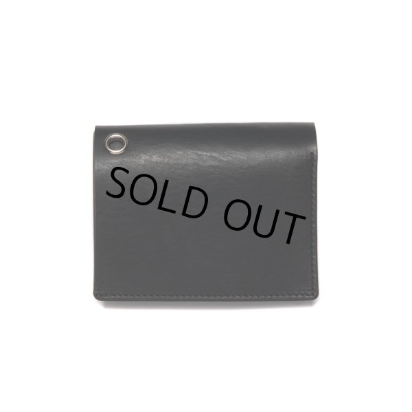 画像2: COOTIE PRODUCTIONS/Leather Bifold Purse（Black）［レザーウォレット-24春夏］ (2)