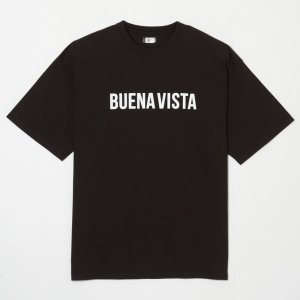 画像: BUENA VISTA/BUENA VISTA LOGO tee（BLACK）［プリントT-24春夏］