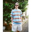 画像2: WACKO MARIA/STRIPED T-SHIRT（BLUE）［ストライプT-24春夏］ (2)