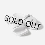 画像: TIGHTBOOTH/LABEL LOGO SLIDE SANDAL（White）［スライドサンダル-24春夏］