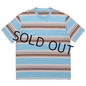 画像: WACKO MARIA/STRIPED T-SHIRT（BLUE）［ストライプT-24春夏］