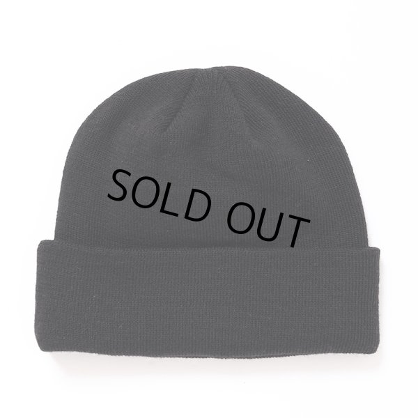 画像2: CHALLENGER/SAILOR KNIT CAP（BLACK）［セーラーニットキャップ-24秋冬］ (2)