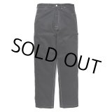 画像: CHALLENGER/SUPERIOR PAINTER WARM PANTS（BLACK）［ペインターウォームパンツ-24秋冬］