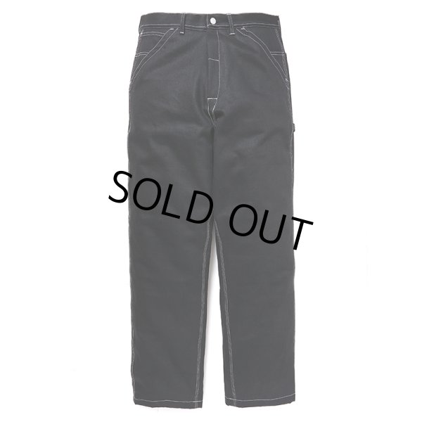 画像1: CHALLENGER/SUPERIOR PAINTER WARM PANTS（BLACK）［ペインターウォームパンツ-24秋冬］ (1)