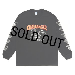 画像: CHALLENGER/L/S SCORPION TEE（BLACK）［プリント長袖T-24秋冬］