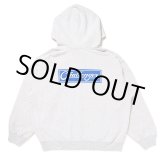 画像: CHALLENGER/BAR LOGO ZIP HOODIE（GRAY）［ジップフーディー-24秋冬］