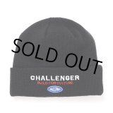 画像: CHALLENGER/SAILOR KNIT CAP（BLACK）［セーラーニットキャップ-24秋冬］
