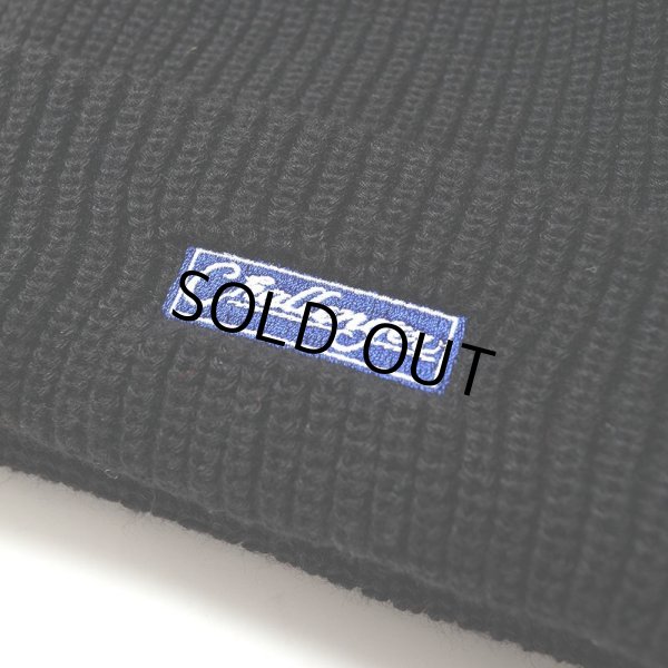 画像3: CHALLENGER/BAR LOGO KNIT CAP（BLACK）［バーロゴニットキャップ-24秋冬］ (3)