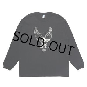 画像: CHALLENGER/L/S OVAL EAGLE TEE（BLACK）［プリント長袖T-24秋冬］