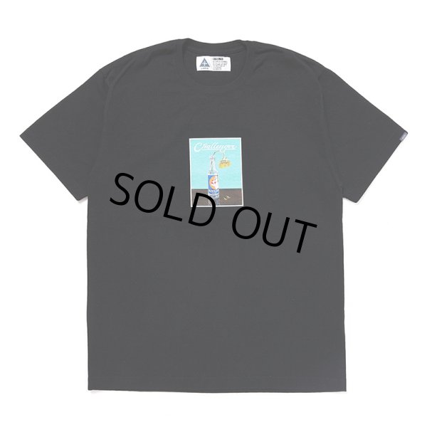 画像1: CHALLENGER/SUNRISE TEE（BLACK）［プリントT-24秋冬］ (1)