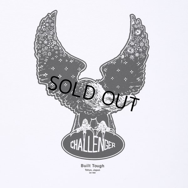 画像3: CHALLENGER/OVAL EAGLE TEE（WHITE）［プリントT-24秋冬］ (3)